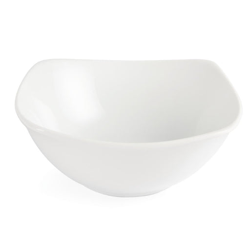 Olympia Whiteware Rounded Square Bowls 140mm (12 Pack) Olympia