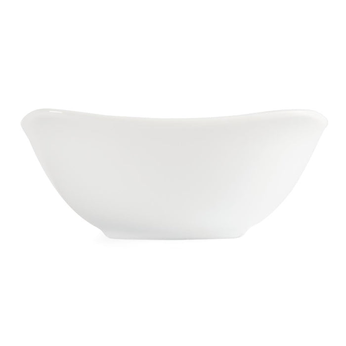 Olympia Whiteware Rounded Square Bowls 140mm (12 Pack) Olympia