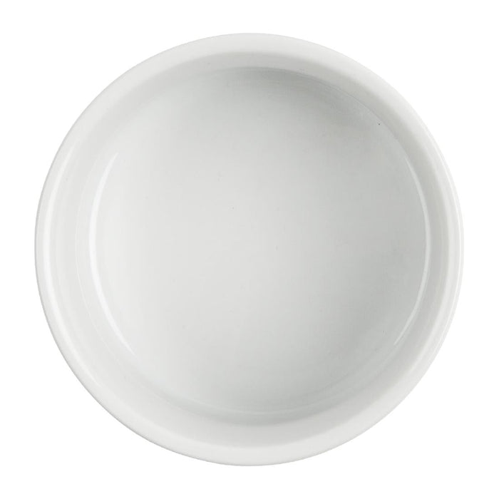 Olympia Whiteware Contemporary Ramekins 90mm (12 Pack) Olympia