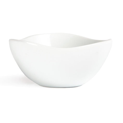 Olympia Whiteware Wavy Bowls 105mm (12 Pack) Olympia