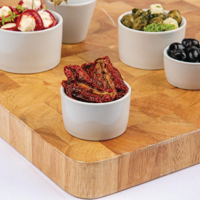 Olympia Whiteware Contemporary Ramekins 70mm (12 Pack) Olympia