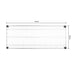 Vogue Metal Wire Wall Shelf 910mm Vogue