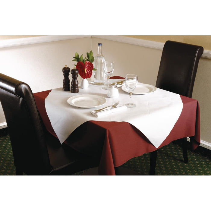 Tork Paper Tablecloth Slipcover White (25 Pack) Tork