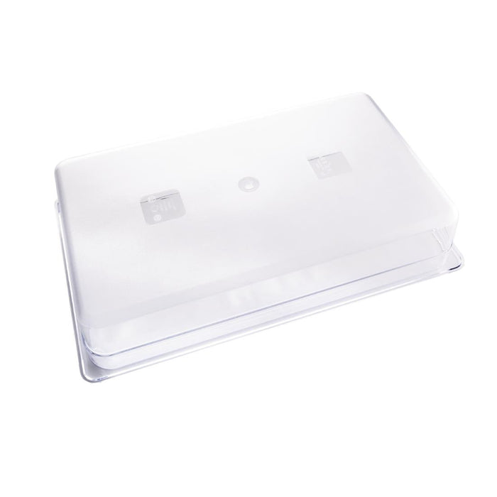 Vogue Polycarbonate 1/1 Gastronorm Container 100mm Clear Vogue