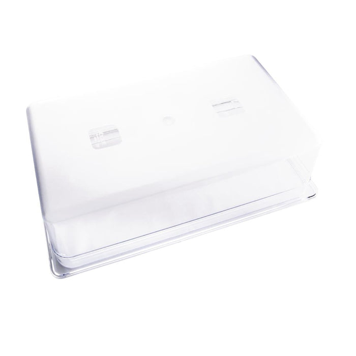 Vogue Polycarbonate 1/1 Gastronorm Container 150mm Clear Vogue