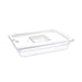 Vogue Polycarbonate 1/2 Gastronorm Container 65mm Clear Vogue