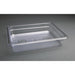 Vogue Polycarbonate 1/2 Gastronorm Container 65mm Clear Vogue