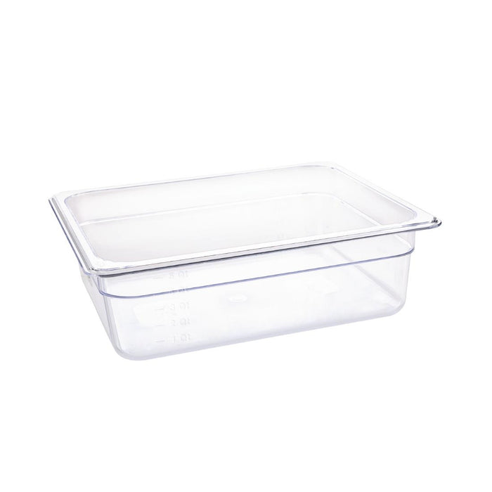 Capacity: 6Ltr. GN 1/2. Half Size. Depth: 100mm