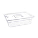 Vogue Polycarbonate 1/2 Gastronorm Container 100mm Clear Vogue