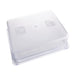 Vogue Polycarbonate 1/2 Gastronorm Container 100mm Clear Vogue