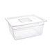 Vogue Polycarbonate 1/2 Gastronorm Container 150mm Clear Vogue