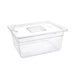 Vogue Polycarbonate 1/2 Gastronorm Container 150mm Clear Vogue