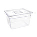 Vogue Polycarbonate 1/2 Gastronorm Container 200mm Clear Vogue