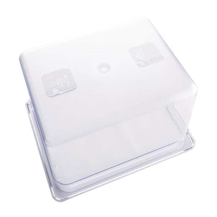 Vogue Polycarbonate 1/2 Gastronorm Container 200mm Clear Vogue