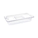Vogue Polycarbonate 1/3 Gastronorm Container 65mm Clear Vogue