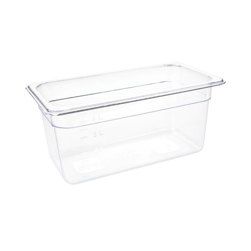 Capacity: 5.1Ltr. GN 1/3. Third Size. Depth: 150mm