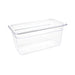 Capacity: 5.1Ltr. GN 1/3. Third Size. Depth: 150mm
