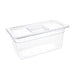 Vogue Polycarbonate 1/3 Gastronorm Container 150mm Clear Vogue