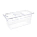 Vogue Polycarbonate 1/3 Gastronorm Container 150mm Clear Vogue