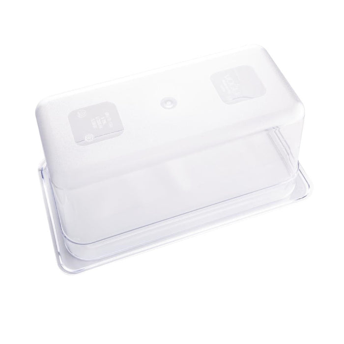 Vogue Polycarbonate 1/3 Gastronorm Container 150mm Clear Vogue