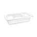 Vogue Polycarbonate 1/4 Gastronorm Container 65mm Clear Vogue
