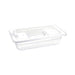 Vogue Polycarbonate 1/4 Gastronorm Container 65mm Clear Vogue