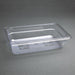 Vogue Polycarbonate 1/4 Gastronorm Container 65mm Clear Vogue