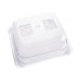 Vogue Polycarbonate 1/6 Gastronorm Container 65mm Clear Vogue