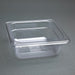 Vogue Polycarbonate 1/6 Gastronorm Container 65mm Clear Vogue