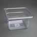 Vogue Polycarbonate 1/6 Gastronorm Container 100mm Clear Vogue