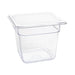 Capacity: 2.3Ltr. GN 1/6. Sixth Size. Depth: 150mm