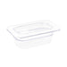 Vogue Polycarbonate 1/9 Gastronorm Container 65mm Clear Vogue