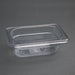 Vogue Polycarbonate 1/9 Gastronorm Container 65mm Clear Vogue