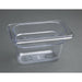 Vogue Polycarbonate 1/9 Gastronorm Container 100mm Clear Vogue