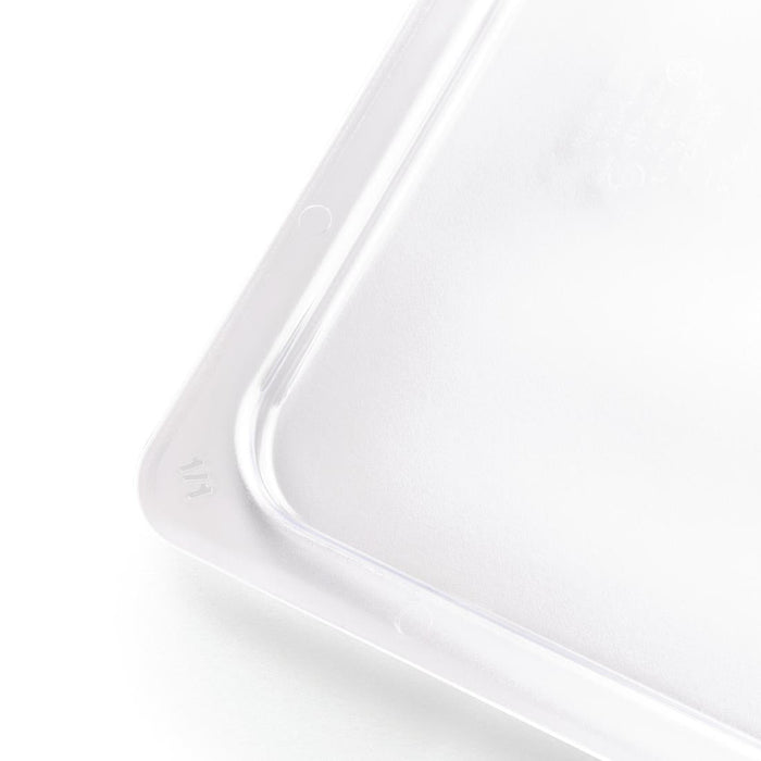 Vogue Polycarbonate 1/1 Gastronorm Lid Clear Vogue