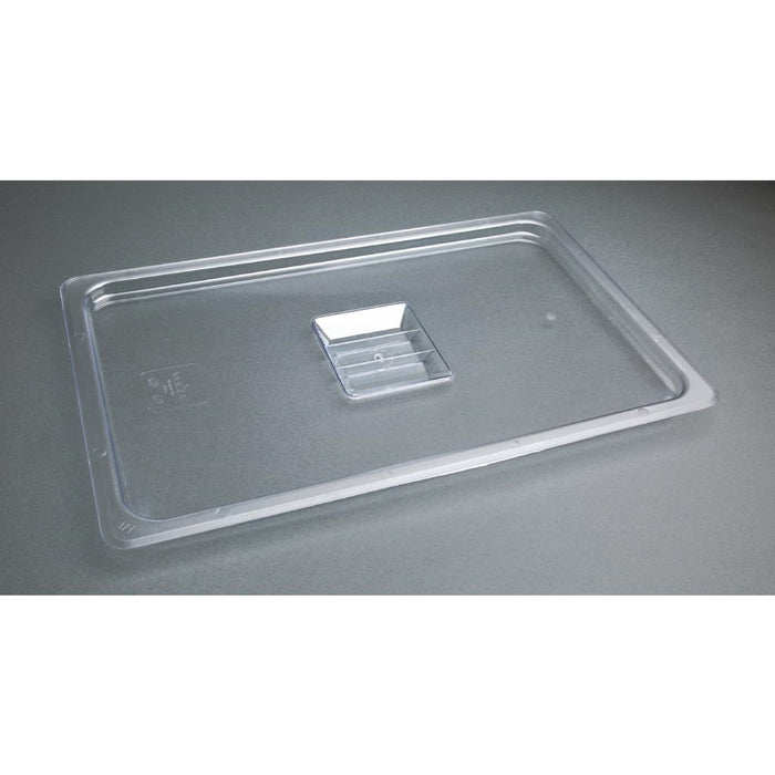 Vogue Polycarbonate 1/1 Gastronorm Lid Clear Vogue