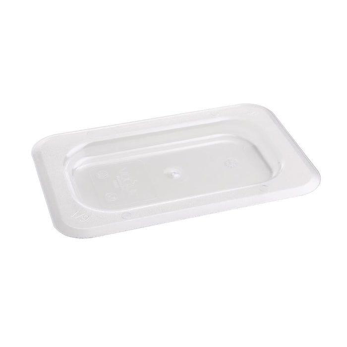 Vogue Polycarbonate 1/9 Gastronorm Lid Clear Vogue
