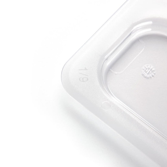 Vogue Polycarbonate 1/9 Gastronorm Lid Clear Vogue