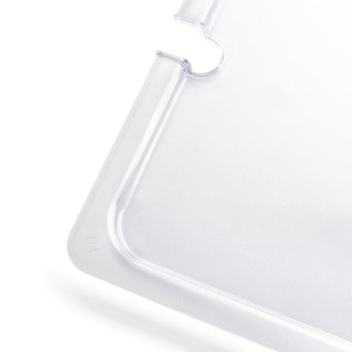 Vogue Polycarbonate 1/1 Gastronorm Lid Notched Vogue