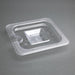 Vogue Polycarbonate 1/6 Gastronorm Lid Notched Vogue