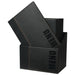 Securit Contemporary Menu Covers and Storage Box A4 Black (20 Pack) Securit