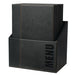 Securit Contemporary Menu Covers and Storage Box A4 Black (20 Pack) Securit