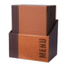 Securit Contemporary Menu Covers and Storage Box A4 Tan (20 Pack) Securit