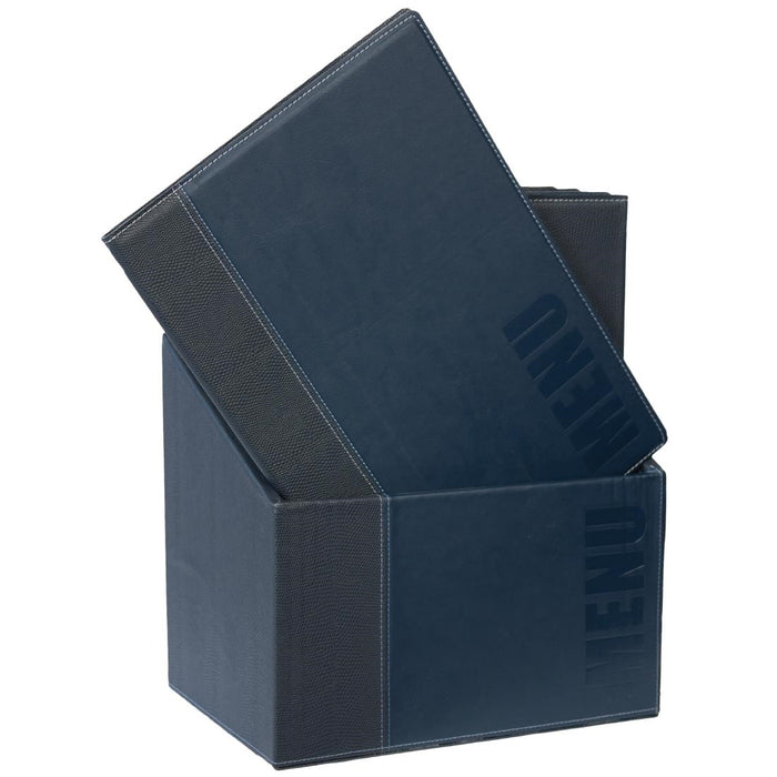 A4. Double fold (4 pages). Pack quantity: 20 plus storage box.