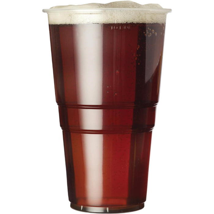eGreen Flexy-Glass Recyclable Pint To Line UKCA CE Marked 568ml (1000 Pack) eGreen