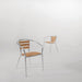 Bolero Aluminium and Ash Chairs (4 Pack) Bolero