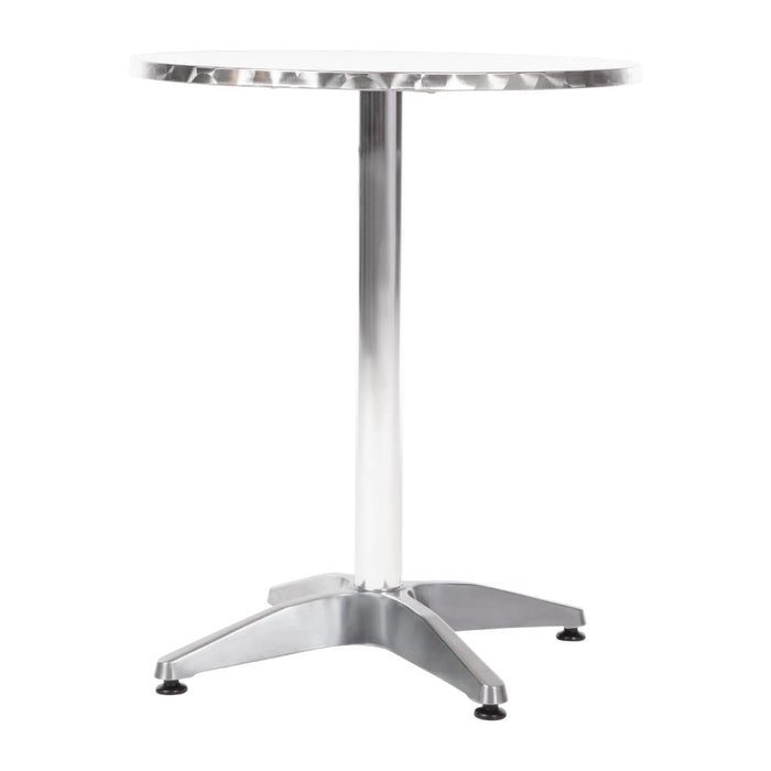 Bolero Round Bistro Table Stainless Steel 600mm Bolero