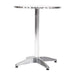 Bolero Round Bistro Table Stainless Steel 600mm Bolero