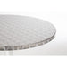 Bolero Round Bistro Table Stainless Steel 600mm Bolero