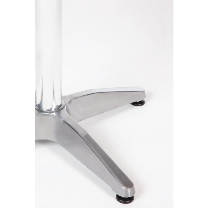 Bolero Round Bistro Table Stainless Steel 600mm Bolero